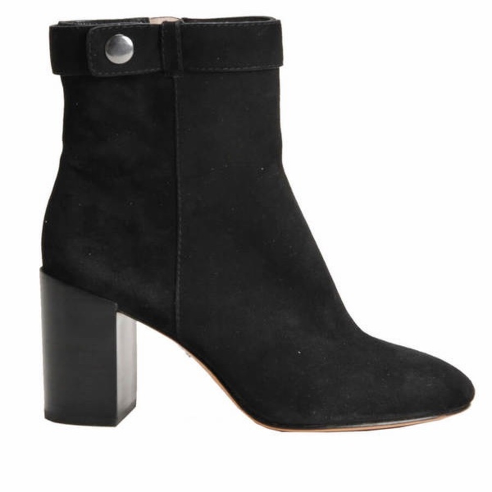 Pour La Victoire Danya Block Heel Boot In Black Womens Size 9